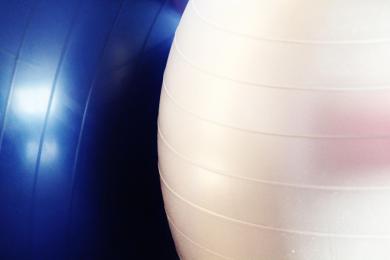 Gymnastikbälle für Drums Alive®.