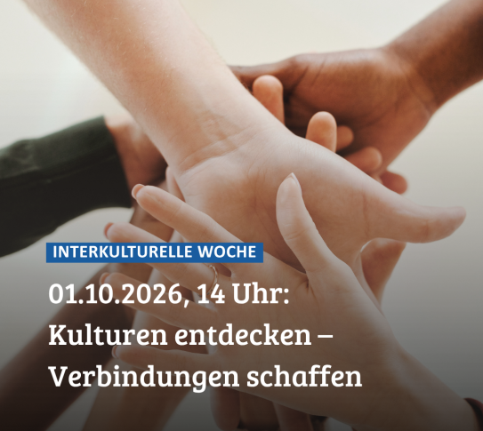Übereinader gelegte Hände